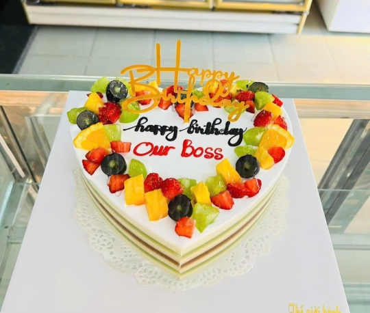 Bánh Rau Câu Hình Trái Tim