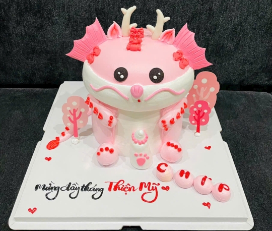 Bánh Chú Rồng Hồng