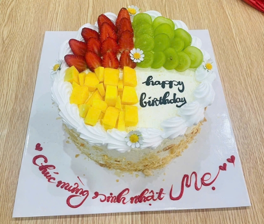 Bánh Bắp Trái Cây Tươi