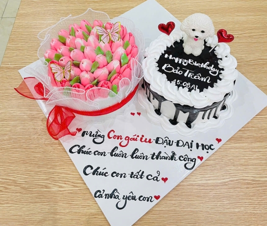 Bánh Chú Chó Trắng