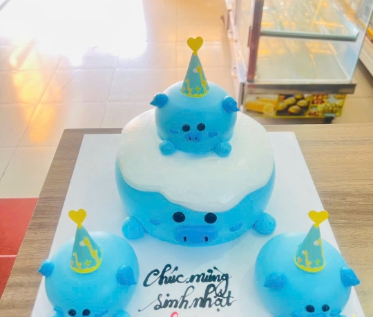 Bánh Những Chú Heo Xanh