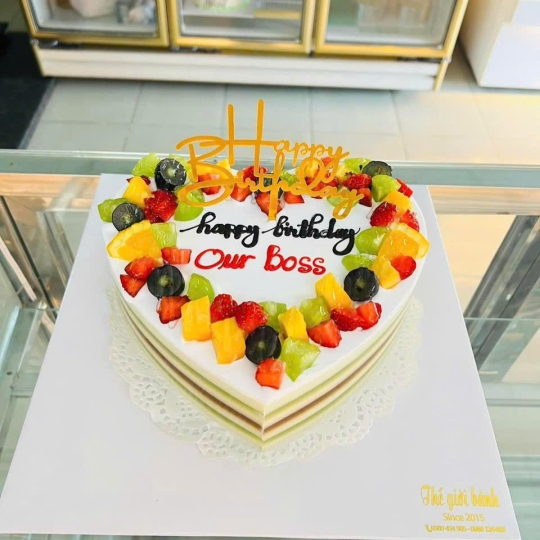 Bánh Rau Câu Hình Trái Tim