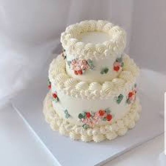 Bánh kem cưới hai tầng số 5