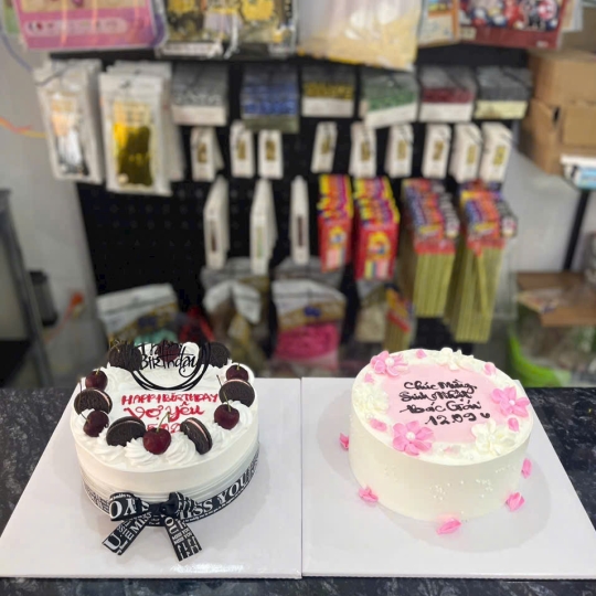 Bánh Quy và Hoa Đào