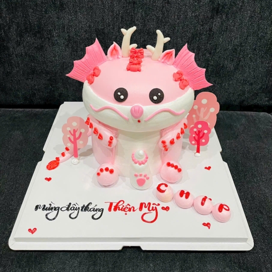 Bánh Chú Rồng Hồng