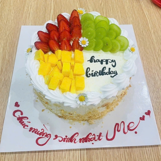 Bánh Bắp Trái Cây Tươi