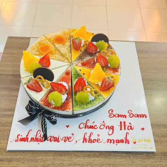 Bánh panacotta Trái Cây