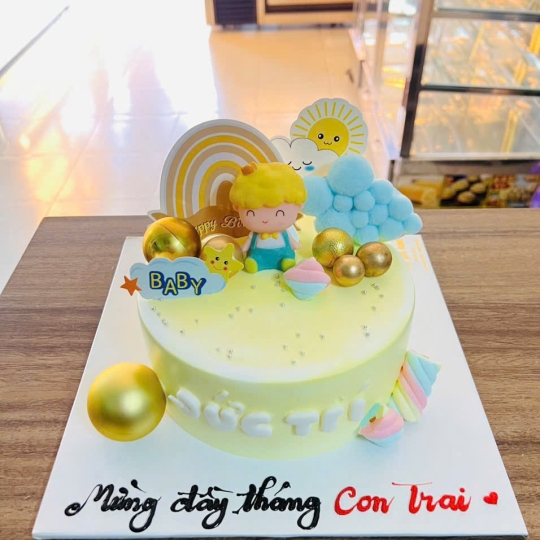 Bánh Cậu Bé Vui Vẻ