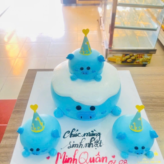 Bánh Những Chú Heo Xanh
